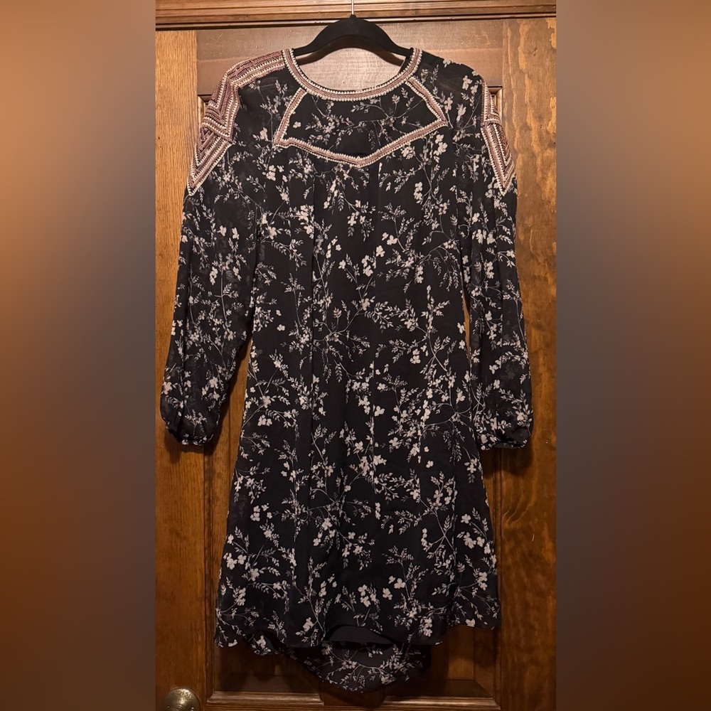 Daniel Rainn Black and White Floral dress